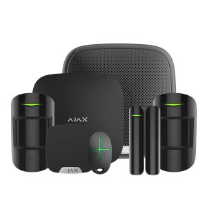 Ajax Hub Kit 1 House with Key Fobs (Black), 23309.43.BL1