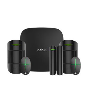 Ajax Hub Kit 2 Apartment with Key Fobs (Black), 23321.44.BL1