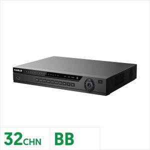 Eagle 5MP 32 Channel Penta-Brid 1U DVR with No Storage, EAG-5MP-PRO-AI3-32BB