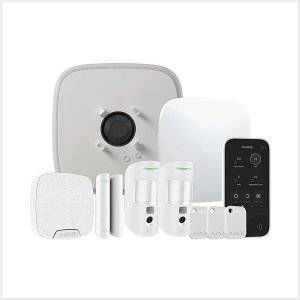 Ajax Kit 3 Cam DD House with KPT Superior (8PD) white, security alarm system kit, 75937.212.WH1