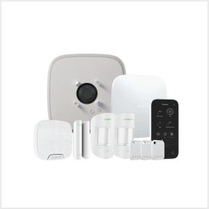 Ajax Kit 3 Hub2(2G)+MP DD House with KPT Superior (8PD) white, security alarm system kit, 75939.213.WH1