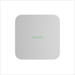 Ajax 8CH NVR (8EU) Plug Type G (White), 77612.122.WH