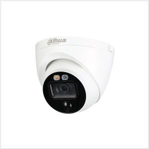 Dahua 5MP HDCVI Active Deterrence Fixed Lens Camera (White), DH-HAC-ME1500EP-LED-0280B