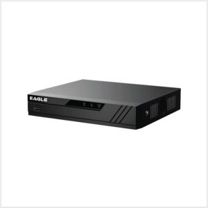 Eagle 4 Channel Compact 1U 4PoE WizSense NVR with 8TB, EAG-NVR-4K2-2AI-4-8TB