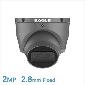 Eagle 2MP Fixed Lens HDCVI IR Turret Camera (Grey), EAGLE-2-TUR-DS-FG