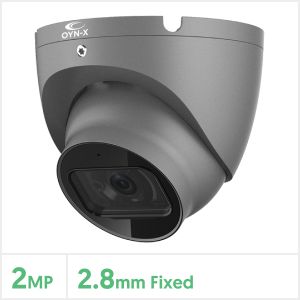 Eagle 2MP Fixed Lens HDCVI IR Turret Camera (Grey), EAGLE-2-TUR-FG