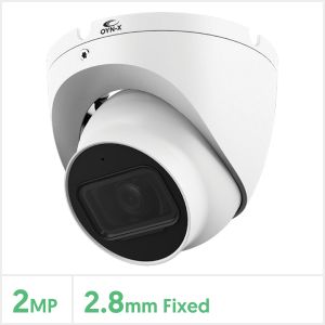 Eagle 2MP Fixed Lens HDCVI IR Turret Camera (White), EAGLE-2-TUR-FW