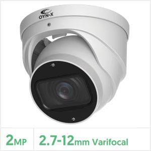 Eagle 2MP Varifocal Lens HDCVI IR Turret Camera (White), EAGLE-2-TUR-MW