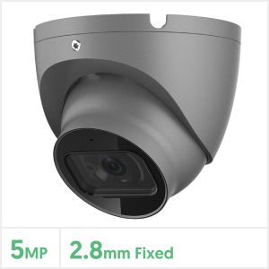 Eagle 5MP Fixed Lens HDCVI IR Turret Camera (Grey), EAGLE-5-TUR-FG