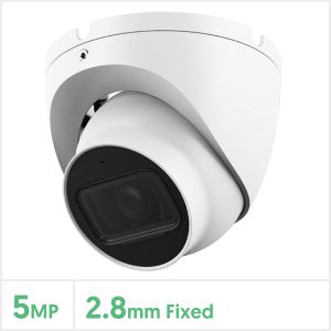 Eagle 5MP Fixed Lens HDCVI IR Turret Camera (White), EAGLE-5-TUR-FW