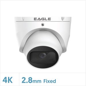 Eagle 4K/8MP Fixed Lens HDCVI IR Turret Camera, EAGLE-8-TUR-DS-F