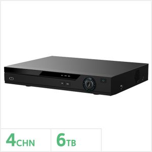 Eagle 4 Channel 8MP/4K Lite Penta-Brid Mini DVR with 6TB Storage, EAGLE-POC-4K-4-6TB