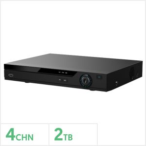Eagle 4 Channel 5MP Lite Penta-Brid Mini DVR with 2TB Storage, EAGLE-POC-5MP-4-2TB