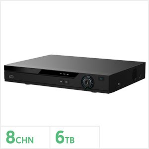 Eagle 8 Channel 5MP Lite Penta-Brid Mini DVR with 6TB Storage, EAGLE-POC-5MP-8-6TB