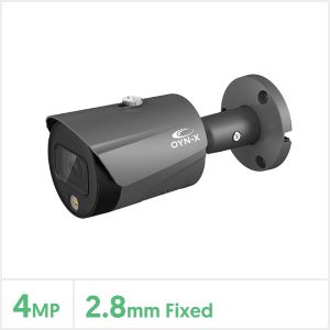 Eagle 4MP Full-Colour Fixed Lens Network Bullet Camera (Grey), EAGLE4C-IP-BUL-FG