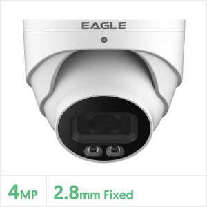 Eagle 4MP AI Fill-Colour Fixed Network Turret Camera, EAGLE4C-IP-TUR2-FW