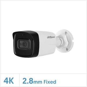 Dahua 4K HDCVI IR Bullet Camera 80m (White), HFW1801TLP-A-36