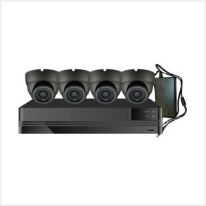 4K/8MP Kestrel DVR Kit - 8 Channel 2TB Kestrel DVR with 4 x Fixed Lens Turret Cameras, KESKITHD4K-8-4