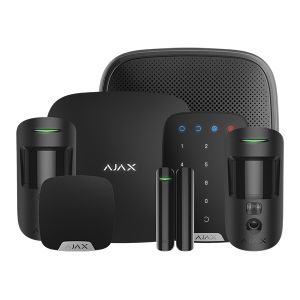 Ajax Kit 3 Cam Plus House with Keypad (Black), 23331.69.BL1
