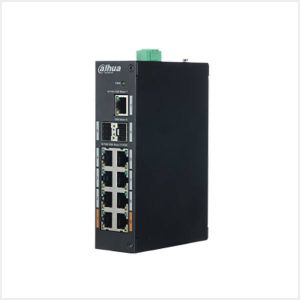 Dahua 11 Port Gigabit Switch with 8-Port PoE (Unmanaged), DH-PFS3211-8GT-120-V2