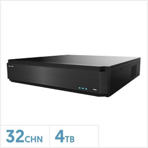 Viper Pro 4K 32 Channel NVR with 4TB HDD, VIPER-NVRPRO-32-4TB