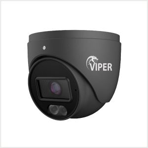 Viper 5MP Full-Colour Network Fixed Lens Turret Camera (Grey), TURVIP-5C1-FG