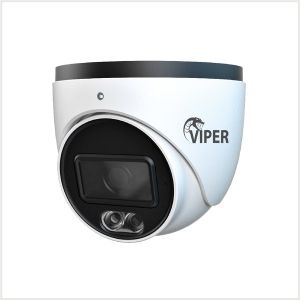 Viper 5MP Full-Colour Network Fixed Lens Turret Camera (White), TURVIP-5C1-FW