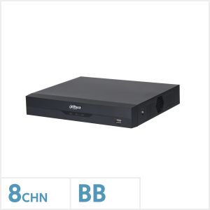 Dahua 8 Channel Penta-brid 4K-N/5MP Compact 1U 1HDD WizSense DVR, X5108HS-4KL-I2