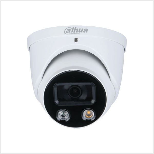 Dahua 8MP Active Deterrence Turret Camera, DH-IPC-HDW3849H-AS-PV-0280B-S3