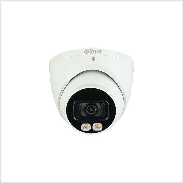 Dahua 5MP Full-Colour Starlight HDCVI Turret Camera (White), HAC-HDW1509TP-A-LED-0360B