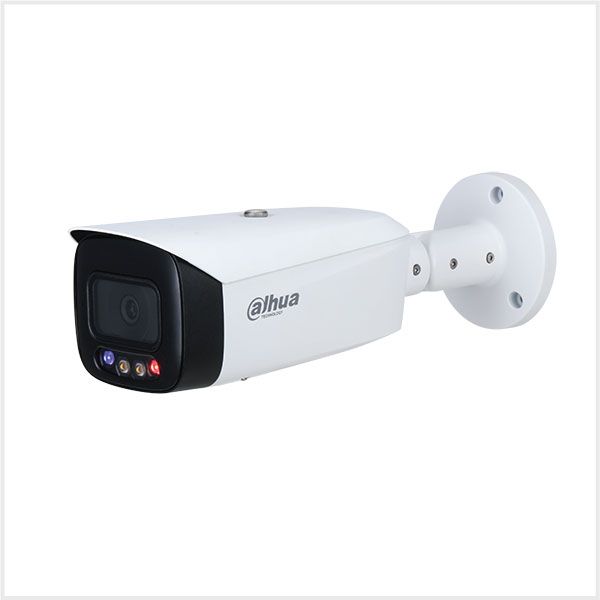 2MP Full-Colour Active Deterrence Fixed Lens WizSense Bullet Network Camera (White), DH-IPC-HFW3249T1P-AS-PV