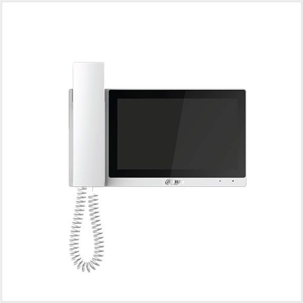 Dahua Non Issue Card Touch 6-ch IP Indoor Monitor (White), DHI-VTH5421EW-H