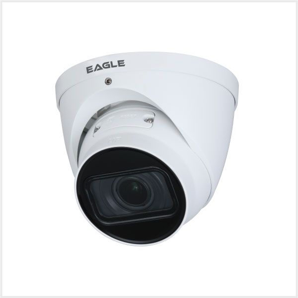 Eagle 4K/8MP Varifocal Motorised Lens Lite IR Network Turret Camera, EAGLE-IPC-8-TUR-MW