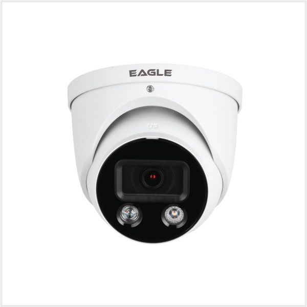 Eagle 4K Dual-Illumination Active Deterrent Turret, EAGLE8C-IP-AD2-TUR-FW