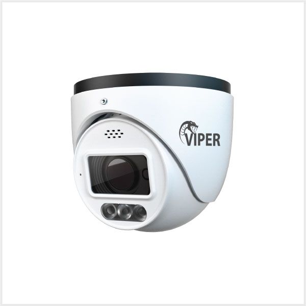 Viper 4K Dual Illumination AI Fixed Turret, TURVIP4K-AD2-FW