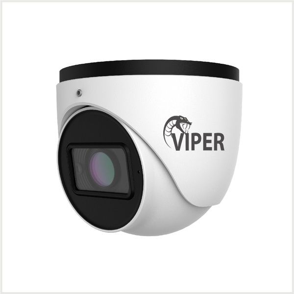 Viper 4MP Motorised E3 Range AI Turret Camera, MTURVIP4MPE3-VW-A