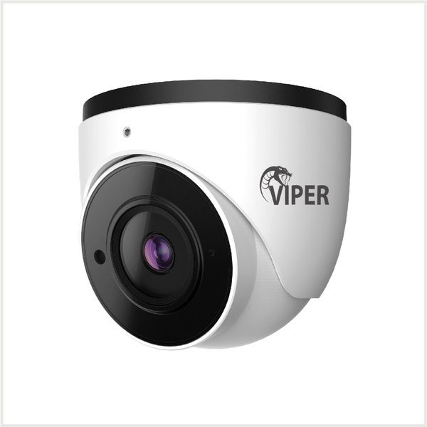 Viper 4K/8MP IP Turrets CCTV Varifocal Motorised Lens Camera (White), MEYEVIP-4K-VW