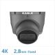 Eagle 4K/8MP Fixed Lens HDCVI IR Turret Camera (Grey), EAGLE-8-TUR-DS-FG
